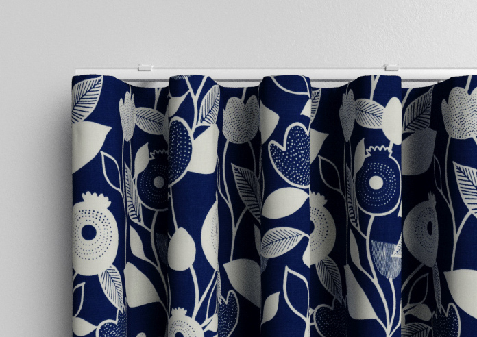 Nordic, Indigo - Made to Measure Curtains - Image 13